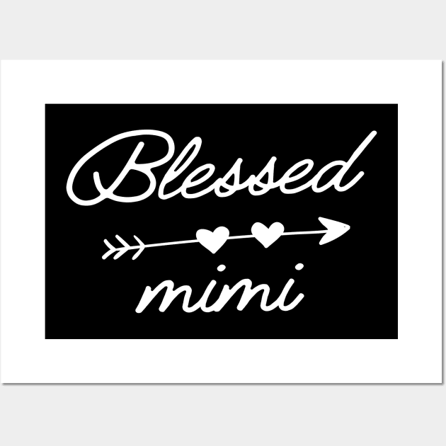 Mom - Blessed Mom Wall Art by KC Happy Shop